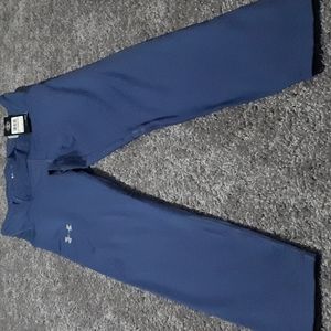 BNWT under armour heat gear speed pocket med grey blue